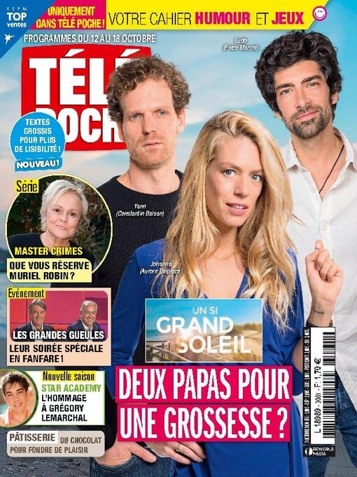 Title details for Télé Poche by Reworld Media Magazines - Available